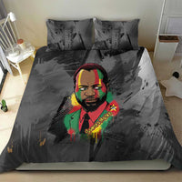 Samora Machel Bedding Set Mozambique Liberation Graffiti Style Viva FRELIMO African Revolutionary - Wonder Print Shop
