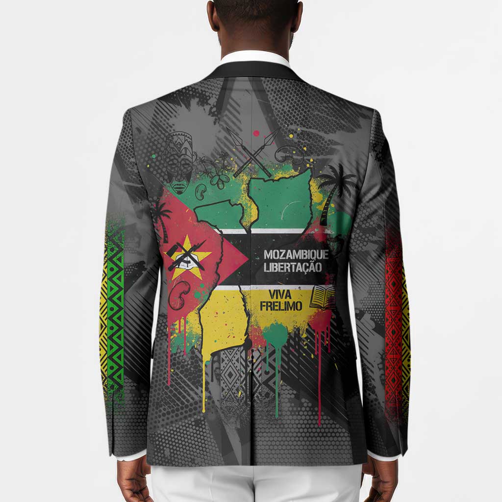 Samora Machel Blazer Mozambique Liberation Graffiti Style Viva FRELIMO African Revolutionary - Wonder Print Shop