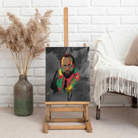 Samora Machel Canvas Wall Art Mozambique Liberation Graffiti Style Viva FRELIMO African Revolutionary - Wonder Print Shop
