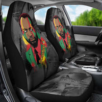 Samora Machel Car Seat Cover Mozambique Liberation Graffiti Style Viva FRELIMO African Revolutionary - Wonder Print Shop