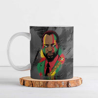 Samora Machel Ceramic Mug Mozambique Liberation Graffiti Style Viva FRELIMO African Revolutionary - Wonder Print Shop