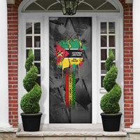 Samora Machel Door Cover Mozambique Liberation Graffiti Style Viva FRELIMO African Revolutionary - Wonder Print Shop