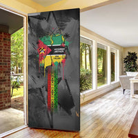 Samora Machel Door Cover Mozambique Liberation Graffiti Style Viva FRELIMO African Revolutionary - Wonder Print Shop