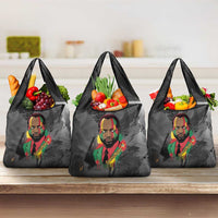Samora Machel Grocery Bag Mozambique Liberation Graffiti Style Viva FRELIMO African Revolutionary - Wonder Print Shop