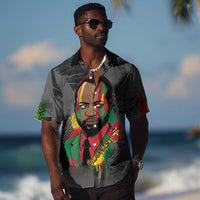 Samora Machel Hawaiian Shirt Mozambique Liberation Graffiti Style Viva FRELIMO African Revolutionary - Wonder Print Shop