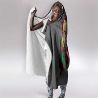 Samora Machel Hooded Blanket Mozambique Liberation Graffiti Style Viva FRELIMO African Revolutionary - Wonder Print Shop