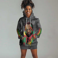 Samora Machel Hoodie Dress Mozambique Liberation Graffiti Style Viva FRELIMO African Revolutionary - Wonder Print Shop