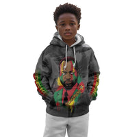 Samora Machel Kid Hoodie Mozambique Liberation Graffiti Style Viva FRELIMO African Revolutionary - Wonder Print Shop