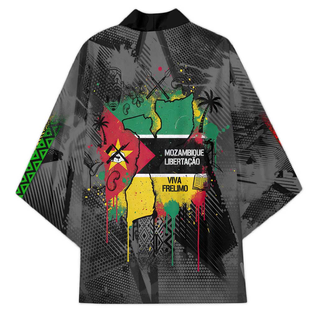 Samora Machel Kimono Mozambique Liberation Graffiti Style Viva FRELIMO African Revolutionary - Wonder Print Shop