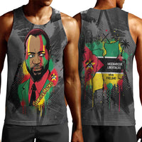 Samora Machel Men Tank Top Mozambique Liberation Graffiti Style Viva FRELIMO African Revolutionary - Wonder Print Shop