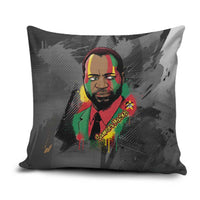 Samora Machel Pillow Cover Mozambique Liberation Graffiti Style Viva FRELIMO African Revolutionary - Wonder Print Shop