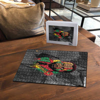 Samora Machel Puzzle Mozambique Liberation Graffiti Style Viva FRELIMO African Revolutionary - Wonder Print Shop