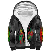 Samora Machel Sherpa Hoodie Mozambique Liberation Graffiti Style Viva FRELIMO African Revolutionary - Wonder Print Shop