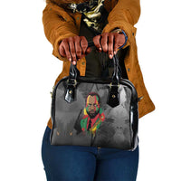 Samora Machel Shoulder Handbag Mozambique Liberation Graffiti Style Viva FRELIMO African Revolutionary - Wonder Print Shop