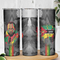 Samora Machel Skinny Tumbler Mozambique Liberation Graffiti Style Viva FRELIMO African Revolutionary - Wonder Print Shop