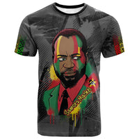 Samora Machel T shirt Mozambique Liberation Graffiti Style Viva FRELIMO African Revolutionary - Wonder Print Shop