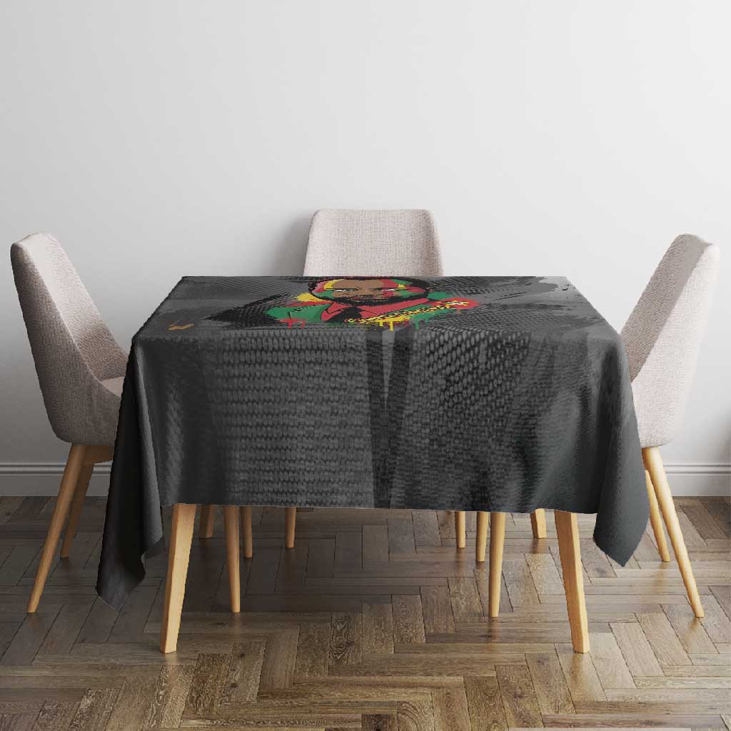 Samora Machel Tablecloth Mozambique Liberation Graffiti Style Viva FRELIMO African Revolutionary - Wonder Print Shop
