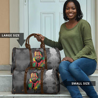 Samora Machel Travel Bag Mozambique Liberation Graffiti Style Viva FRELIMO African Revolutionary - Wonder Print Shop