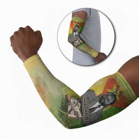 Samora Machel Arm Sleeves Mozambique Flag Unity and Victory Quote Liberation Struggle - African Freedom Tribute - Wonder Print Shop