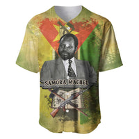 Samora Machel Baseball Jersey Mozambique Flag Unity and Victory Quote Liberation Struggle - African Freedom Tribute - Wonder Print Shop