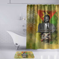 Samora Machel Bathroom Set Mozambique Flag Unity and Victory Quote Liberation Struggle - African Freedom Tribute - Wonder Print Shop