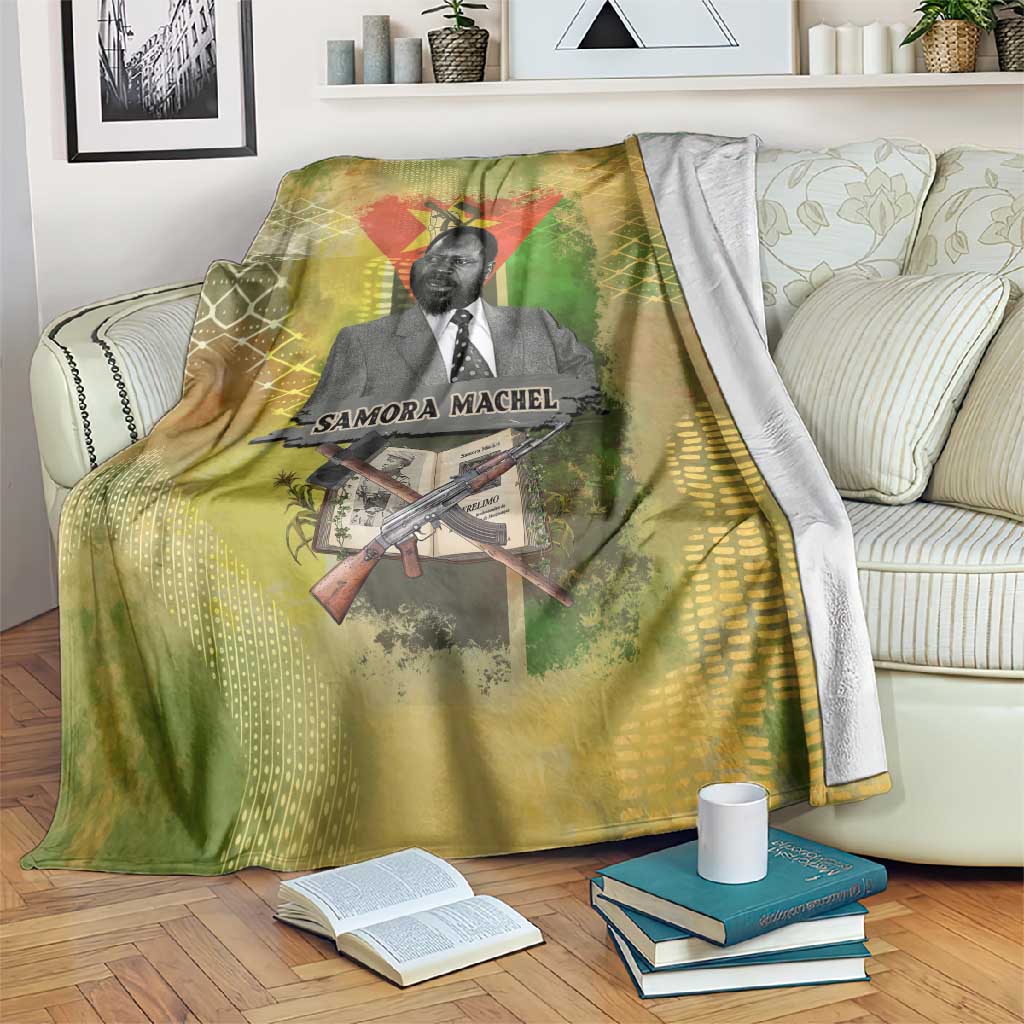 Samora Machel Blanket Mozambique Flag Unity and Victory Quote Liberation Struggle - African Freedom Tribute - Wonder Print Shop