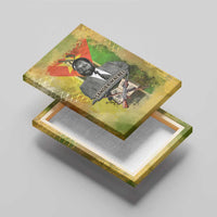 Samora Machel Canvas Wall Art Mozambique Flag Unity and Victory Quote Liberation Struggle - African Freedom Tribute - Wonder Print Shop