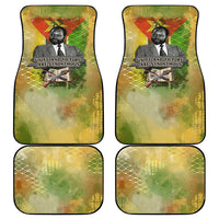 Samora Machel Car Mats Mozambique Flag Unity and Victory Quote Liberation Struggle - African Freedom Tribute - Wonder Print Shop