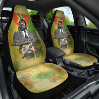 Samora Machel Car Seat Cover Mozambique Flag Unity and Victory Quote Liberation Struggle - African Freedom Tribute - Wonder Print Shop