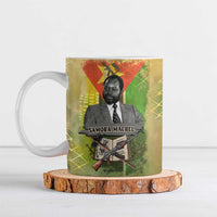 Samora Machel Ceramic Mug Mozambique Flag Unity and Victory Quote Liberation Struggle - African Freedom Tribute - Wonder Print Shop