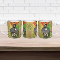 Samora Machel Ceramic Mug Mozambique Flag Unity and Victory Quote Liberation Struggle - African Freedom Tribute - Wonder Print Shop