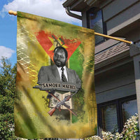 Samora Machel Garden Flag Mozambique Flag Unity and Victory Quote Liberation Struggle - African Freedom Tribute - Wonder Print Shop