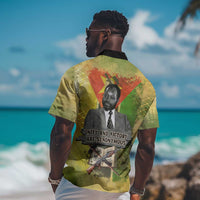 Samora Machel Hawaiian Shirt Mozambique Flag Unity and Victory Quote Liberation Struggle - African Freedom Tribute - Wonder Print Shop