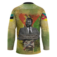 Samora Machel Hockey Jersey Mozambique Flag Unity and Victory Quote Liberation Struggle - African Freedom Tribute - Wonder Print Shop