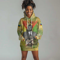 Samora Machel Hoodie Dress Mozambique Flag Unity and Victory Quote Liberation Struggle - African Freedom Tribute - Wonder Print Shop