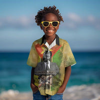 Samora Machel Kid Hawaiian Shirt Mozambique Flag Unity and Victory Quote Liberation Struggle - African Freedom Tribute - Wonder Print Shop