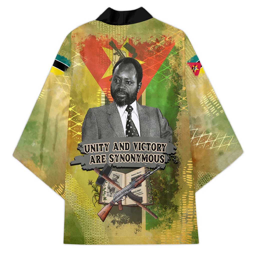 Samora Machel Kimono Mozambique Flag Unity and Victory Quote Liberation Struggle - African Freedom Tribute - Wonder Print Shop