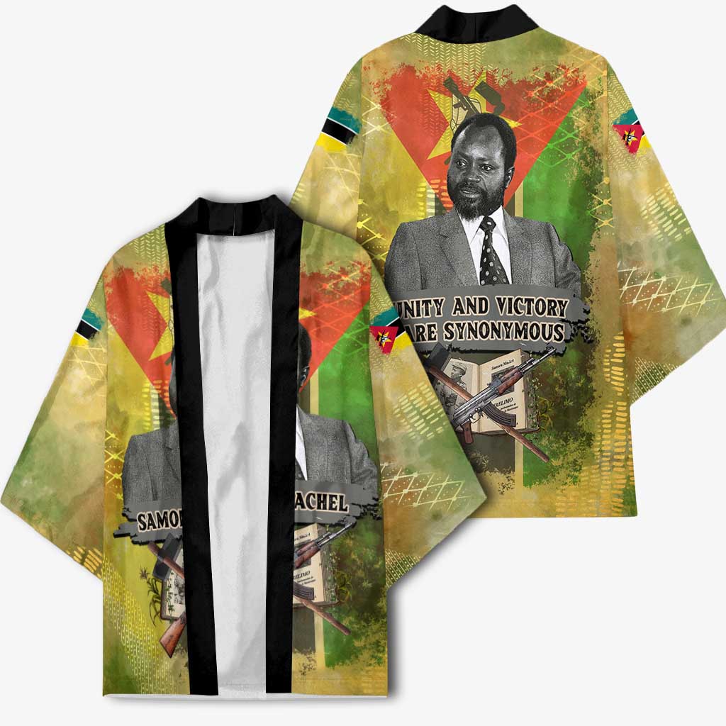 Samora Machel Kimono Mozambique Flag Unity and Victory Quote Liberation Struggle - African Freedom Tribute - Wonder Print Shop