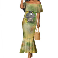 Samora Machel Mermaid Dress Mozambique Flag Unity and Victory Quote Liberation Struggle - African Freedom Tribute - Wonder Print Shop