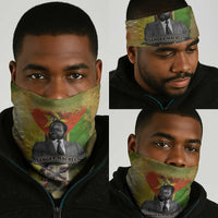 Samora Machel Neck Gaiter Mozambique Flag Unity and Victory Quote Liberation Struggle - African Freedom Tribute - Wonder Print Shop