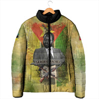 Samora Machel Padded Jacket Mozambique Flag Unity and Victory Quote Liberation Struggle - African Freedom Tribute - Wonder Print Shop