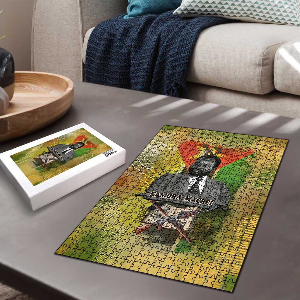 Samora Machel Puzzle Mozambique Flag Unity and Victory Quote Liberation Struggle - African Freedom Tribute - Wonder Print Shop