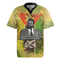 Samora Machel Rugby Jersey Mozambique Flag Unity and Victory Quote Liberation Struggle - African Freedom Tribute - Wonder Print Shop