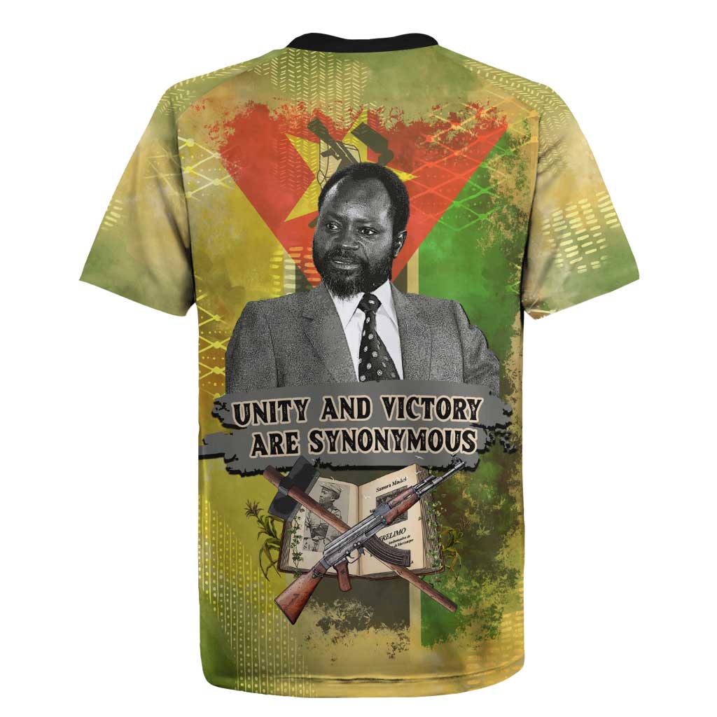Samora Machel Rugby Jersey Mozambique Flag Unity and Victory Quote Liberation Struggle - African Freedom Tribute - Wonder Print Shop