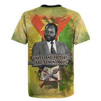 Samora Machel Rugby Jersey Mozambique Flag Unity and Victory Quote Liberation Struggle - African Freedom Tribute - Wonder Print Shop