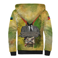 Samora Machel Sherpa Hoodie Mozambique Flag Unity and Victory Quote Liberation Struggle - African Freedom Tribute - Wonder Print Shop