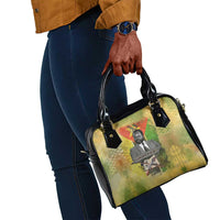 Samora Machel Shoulder Handbag Mozambique Flag Unity and Victory Quote Liberation Struggle - African Freedom Tribute - Wonder Print Shop