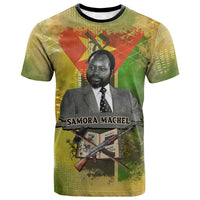 Samora Machel T shirt Mozambique Flag Unity and Victory Quote Liberation Struggle - African Freedom Tribute - Wonder Print Shop