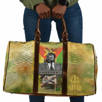 Samora Machel Travel Bag Mozambique Flag Unity and Victory Quote Liberation Struggle - African Freedom Tribute - Wonder Print Shop