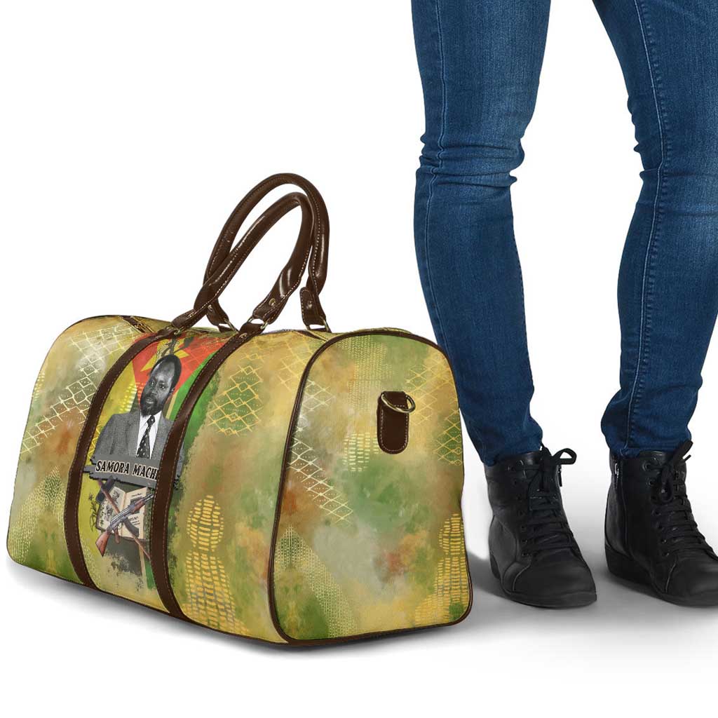 Samora Machel Travel Bag Mozambique Flag Unity and Victory Quote Liberation Struggle - African Freedom Tribute - Wonder Print Shop